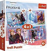 4 in 1 Puzzle - Disney Frozen Spiel
