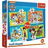 4 in 1 Puzzle - Paw Patrol (Kinderpuzzle) Spiel