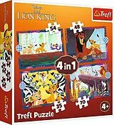 4 in 1 Puzzle - Der König der Löwen Spiel