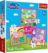 3 in 1 Puzzle - Peppa Pig Spiel