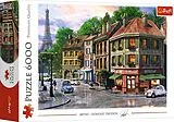 Puzzle 6000 - Straße in Paris Spiel