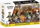 COBI Historical Collection 2061 - Battle of Stalingrad, WWII, 6 Spielfiguren, 76 Klemmbausteine Spiel