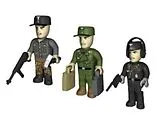 COBI Historical Collection 2066 - German Tank Crew, Deutsche Panzerbesatzung, 3 Minifiguren, 33 Klemmbausteine Spiel