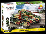 COBI Historical Collection 2592 - PzKpfw IV Ausf. G, Panzerkampfwagen IV, WWII, Bausatz 1:28, 1107 Bauteile Spiel