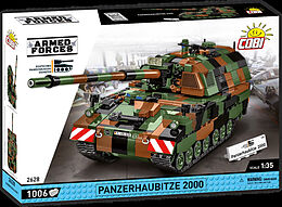 COBI Armed Forces 2628 - Panzerhaubitze 2000, 1002 Klemmbausteine Spiel