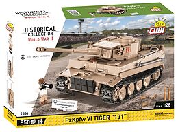 COBI Historical Collection 2801 - Tiger Panzer 131 - Executive Edition, Maßstab 1:12 (70 cm), ca. 7.800 Bauteile Spiel