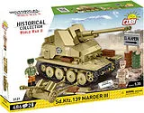COBI Historical Collection 3131 - Sd.Kfz.139 Marder III, Jagdpanzer, WWII, Maßstab 1:35, Bausatz, 486 Klemmbausteine, 2 Figuren Spiel