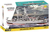 COBI Historical Collection 4843 - USS Arizona (BB-39), Schlachtschiff, WWII, Bauset Spiel