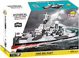 COBI Historical Collection 4844 - HMS Belfast Schlachtschiff, World War II, 1517 Klemmbausteine Spiel
