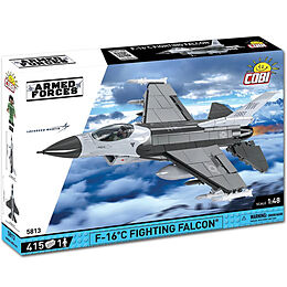 COBI 5813 - Armed Forces, F-16C Fighting Falcon, Kampfflugzeug, Bausatz Spiel