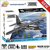 COBI Armed Forces 5838 - Lockheed C-130J Super Hercules, 641 Klemmbausteine, 2 Figuren Spiel