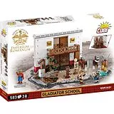 COBI Imperium Romanum 20070 - Gladiatorenschule, Bausatz, 583 Klemmbausteine/3 Figuren Spiel