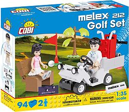 COBI 24554 - Youngtimer Collection, Melex 212 Golf Set, Bauset Spiel