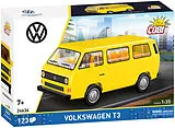 COBI 24634 - VW Volkswagen T3, gelb, Bausatz 1:35, 123 Klemmbausteine Spiel
