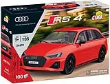 COBI 24670 - Audi RS 4, rot, Bausatz 1:35, 100 Klemmbausteine Spiel