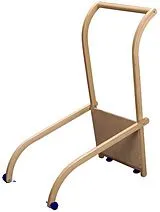 Schlitten-Schiebelehne aus Holz Spiel