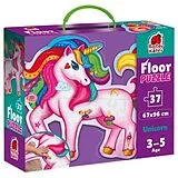Puzzle Roter Käfer Bodenpuzzle Ein magisches Einhorn RK7010-03 Spiel