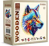 Holzpuzzle L Classy Wolf Spiel