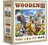 Holzpuzzle L Welcome to Africa Spiel