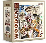 Puzzle Holz M Kittens in London Spiel