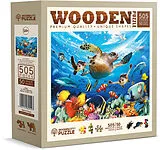 Holzpuzzle L Ocean life Spiel