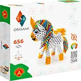 ORIGAMI 3D 501832 - ORIGAMI Einhorn, Papierfaltkunst Spiel