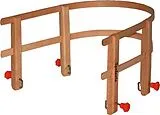 Schlittenlehne Vollholz Spiel
