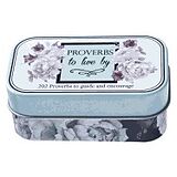 Article non livre Proverbs to Live By Scripture Promise Cards in a Gift Tin de 