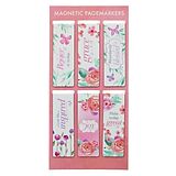 Article non livre Blossoms of Blessings Magnetic Bookmark Set de 