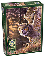 COBBLE HILL PUZZLES - Eule im Wald 1000 Teile Spiel