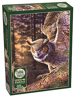 COBBLE HILL PUZZLES - Eule im Wald 1000 Teile Spiel