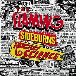 The Flaming Sideburns CD Rocket Science (original Artyfacts From The Psych)