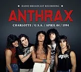 Anthrax CD Charlotte / Usa, April 04, 1994