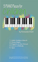 eBook (epub) 5 Piano Pieces for Children de Fernando Davil