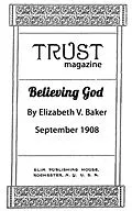 E-Book (epub) Believing God von Elizabeth V. Baker