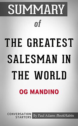 eBook (epub) Summary of The Greatest Salesman in the World de Paul Adams