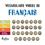 eBook (epub) Vocabulaire visuel du français de Claudia Oxman, Parolas Languages