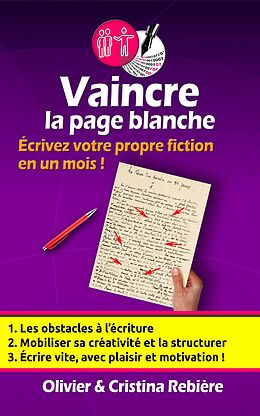 eBook (epub) Vaincre la page blanche de Cristina Rebiere