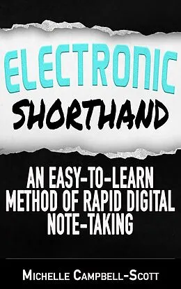 E-Book (epub) Electronic Shorthand von Michelle Campbell-Scott