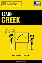 eBook (epub) Learn Greek - Quick / Easy / Efficient de Pinhok Languages