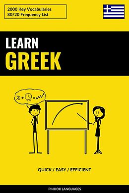 eBook (epub) Learn Greek - Quick / Easy / Efficient de Pinhok Languages