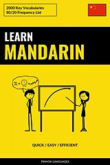 E-Book (epub) Learn Mandarin - Quick / Easy / Efficient von Pinhok Languages