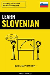 E-Book (epub) Learn Slovenian - Quick / Easy / Efficient von Pinhok Languages