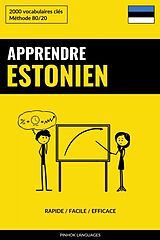 eBook (epub) Apprendre l'estonien - Rapide / Facile / Efficace de Pinhok Languages