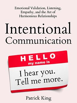 eBook (epub) Intentional Communication de Patrick King