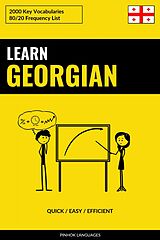 E-Book (epub) Learn Georgian - Quick / Easy / Efficient von Pinhok Languages