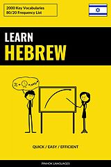 E-Book (epub) Learn Hebrew - Quick / Easy / Efficient von Pinhok Languages