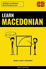 E-Book (epub) Learn Macedonian - Quick / Easy / Efficient von Pinhok Languages