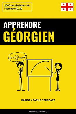 eBook (epub) Apprendre le géorgien - Rapide / Facile / Efficace de Pinhok Languages