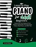 E-Book (epub) Learn to Play Piano for Adult Beginners von Elvine Robert